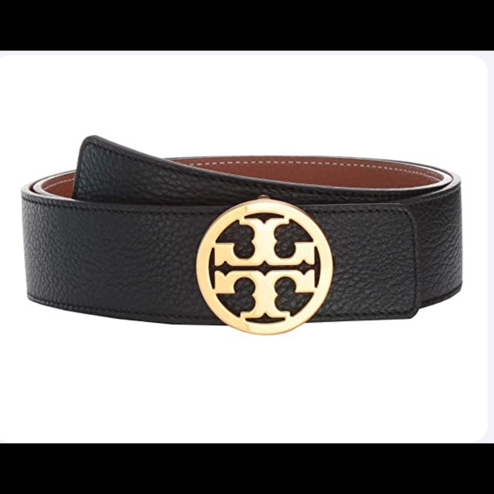 COPY - Tory Burch 1.5” reversible logo belt